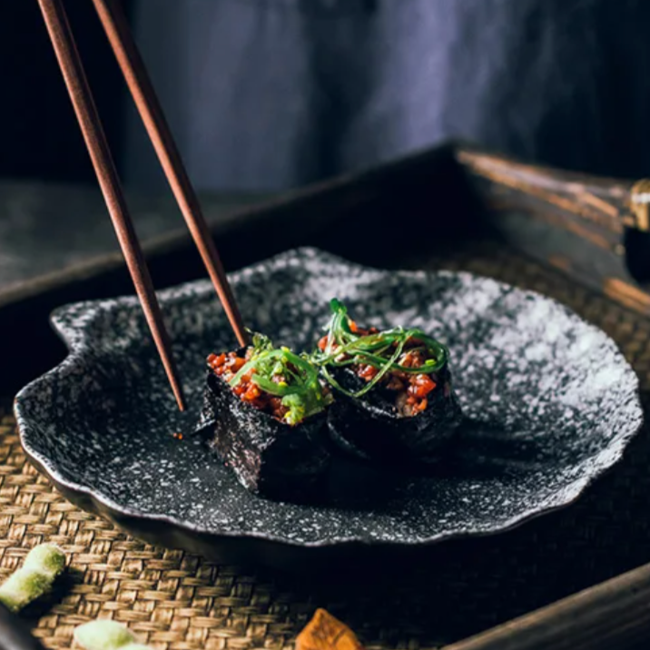 SeaShell Elegance Teller-Set | Dekorative Muschelteller | Hochwertiges Geschirr | Tischdeko