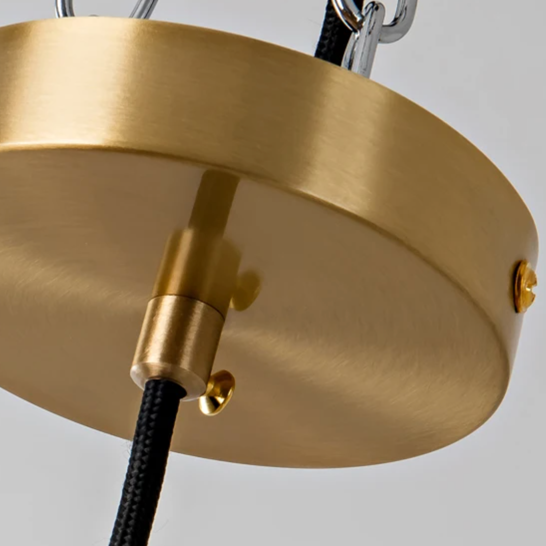 LustreStone Marmor-Pendelleuchte | Minimalistisches Design | Luxuriöse Hängelampe | Elegante Beleuchtung