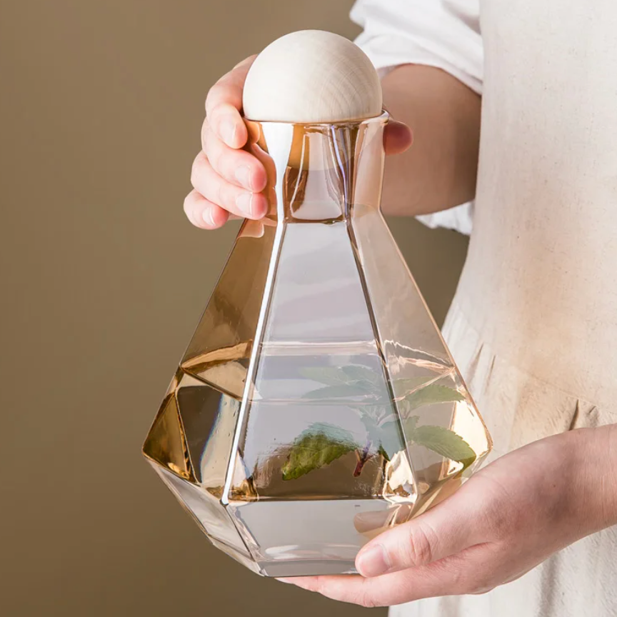 CrystalServe Diamond Design Trinkglas-Set (5-teilig) | Luxuriöses Glasdesign für stilvolle Getränke