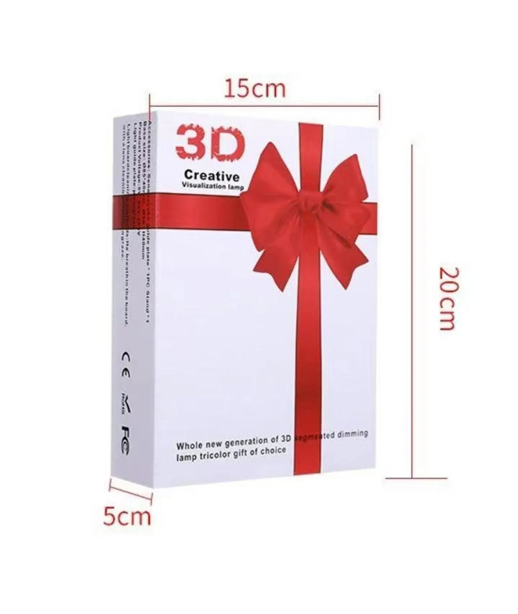 DinoLume 3D Acryl LED Nachtlicht | Baby-Dinosaurier | USB Lampe für Kinderzimmer, Geschenke & Dekoration