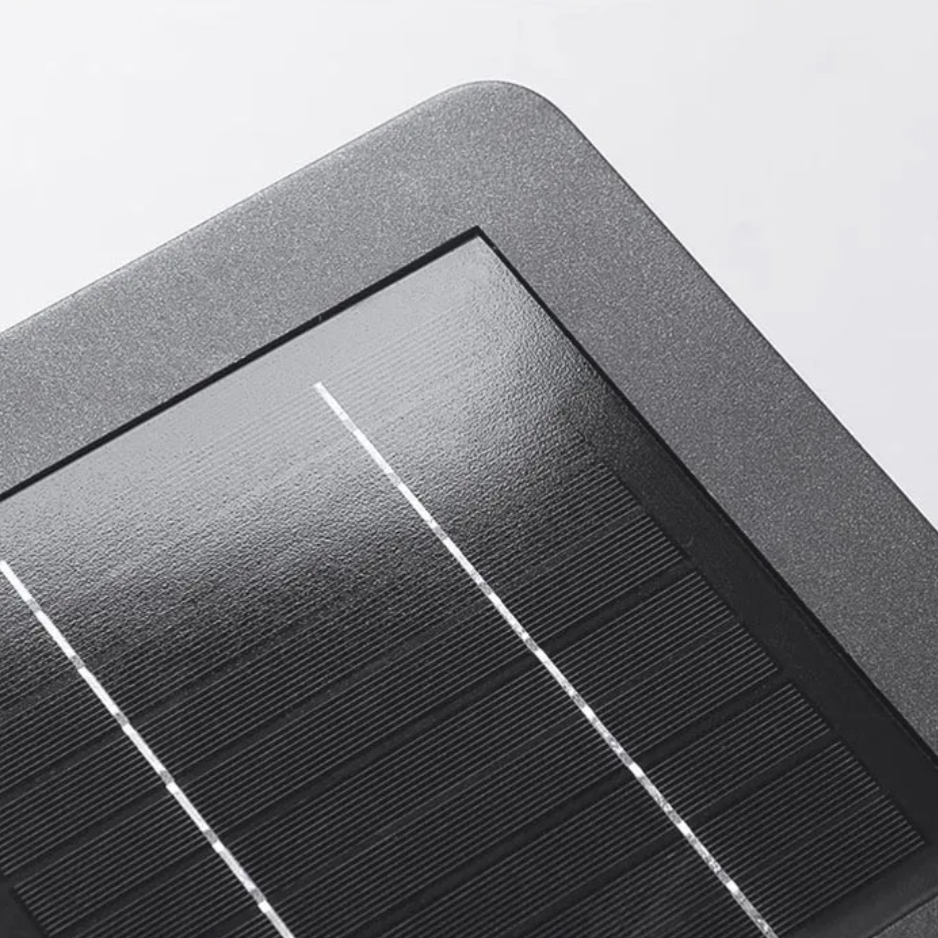 AuroraBeam Solar Pfostenlampe | LED-Außenbeleuchtung | Nachhaltig & Wetterfest | Kabellose Gartendeko