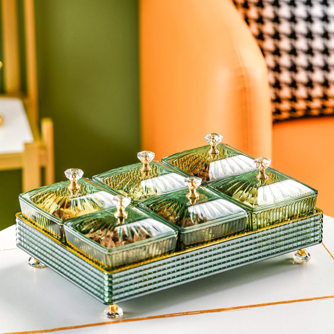 OttomanTaste Türkische Servierschale | Mehrzweck-Snackschale | Elegante Tischdekoration