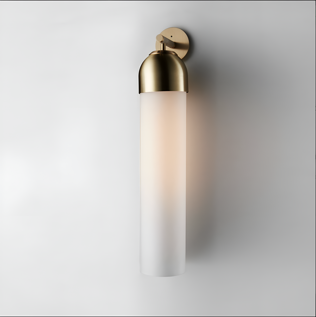 Glaceo Lux Wandlicht | Kunstglas-Wandleuchte | Modernes Design | LED-Beleuchtung für Zuhause