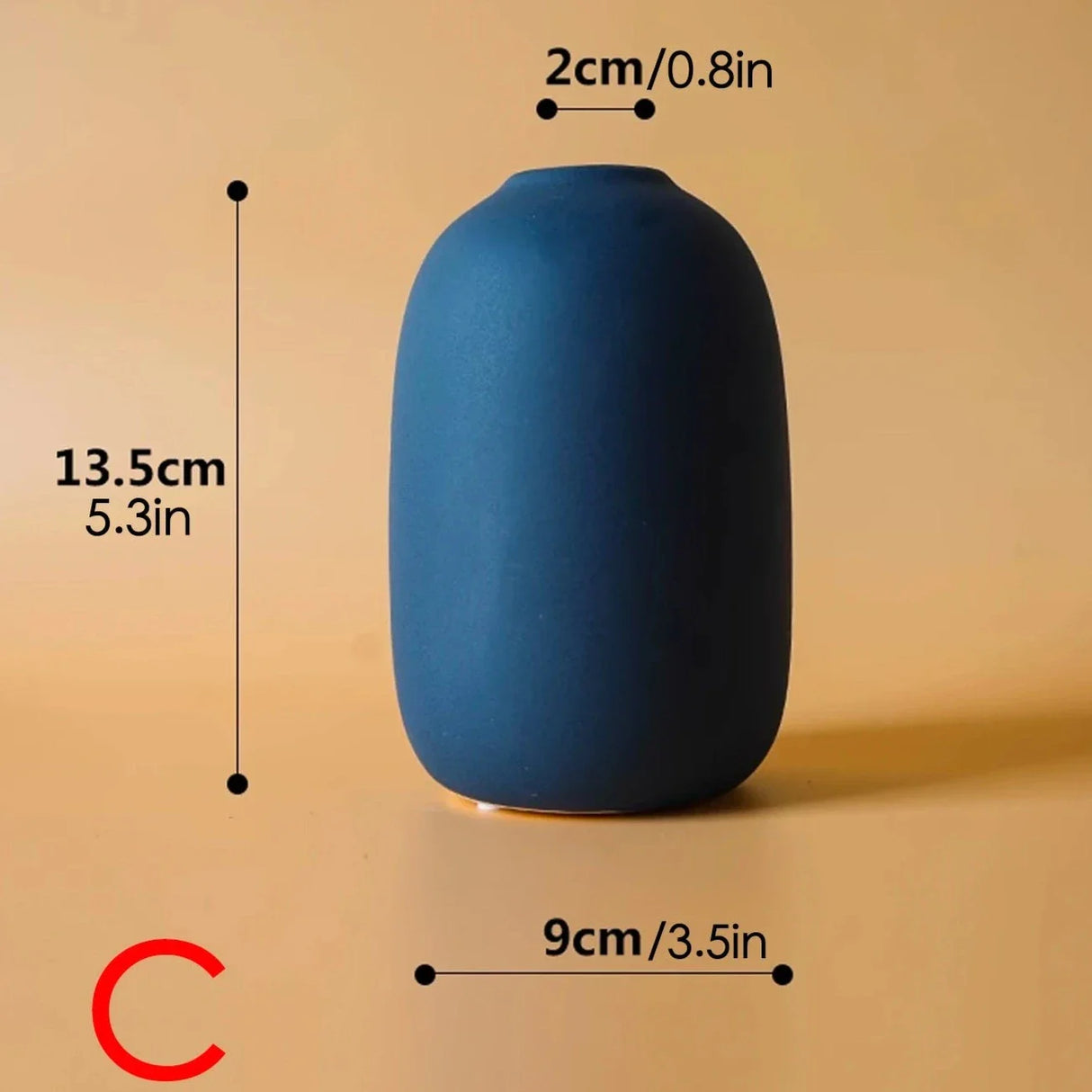 CeramiNord Nordic Design Keramikvasen | Minimalistische Dekoration | Stilvolle Vasen für Zuhause