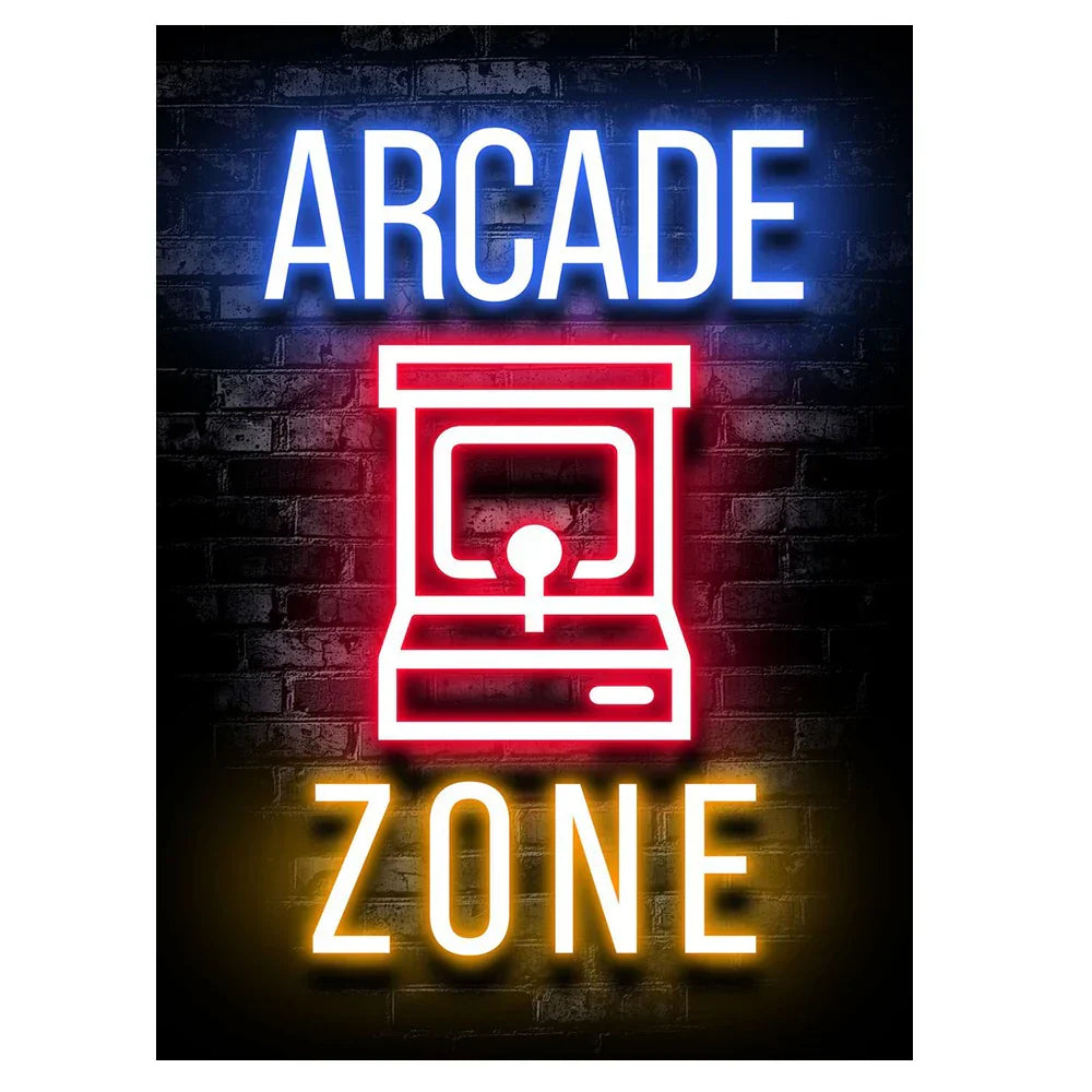 GameVibe Exquisite Gaming Art Poster Leinwanddruck | Hochwertige Wandkunst | Dekoration für Gamer & Spielzimmer