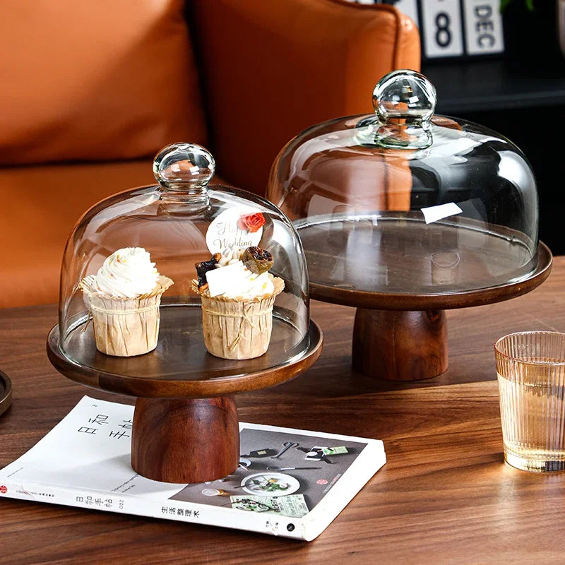 AcaciaLuxe Premium Holzständer | Nachhaltiges Akazienholz | Stilvolle Dekoration | Praktische Aufbewahrung