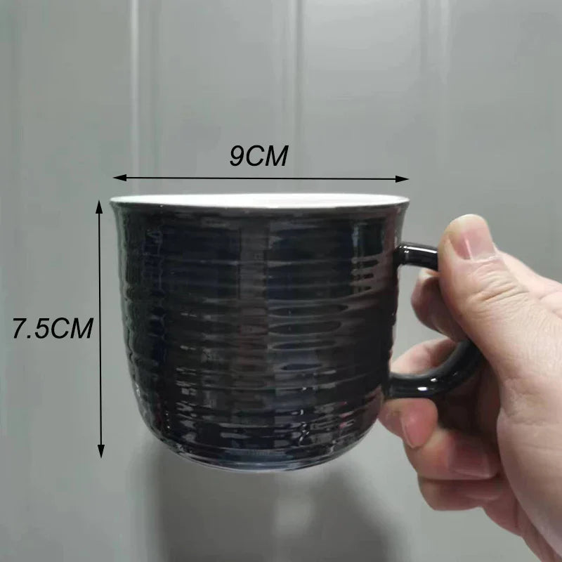 CupBuddy Niedliche Cartoon-Keramiktasse | Kaffeetasse & Milchteebecher | Frühstückstasse als Geschenkidee & Trinkgeschirr