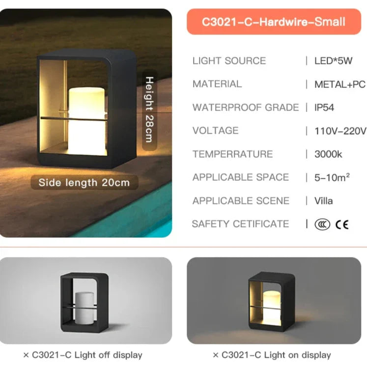 EcoLuma Wegbeleuchtung | Solar- und LED-Gartenlampe | Nachhaltige Außenbeleuchtung | Wetterfest