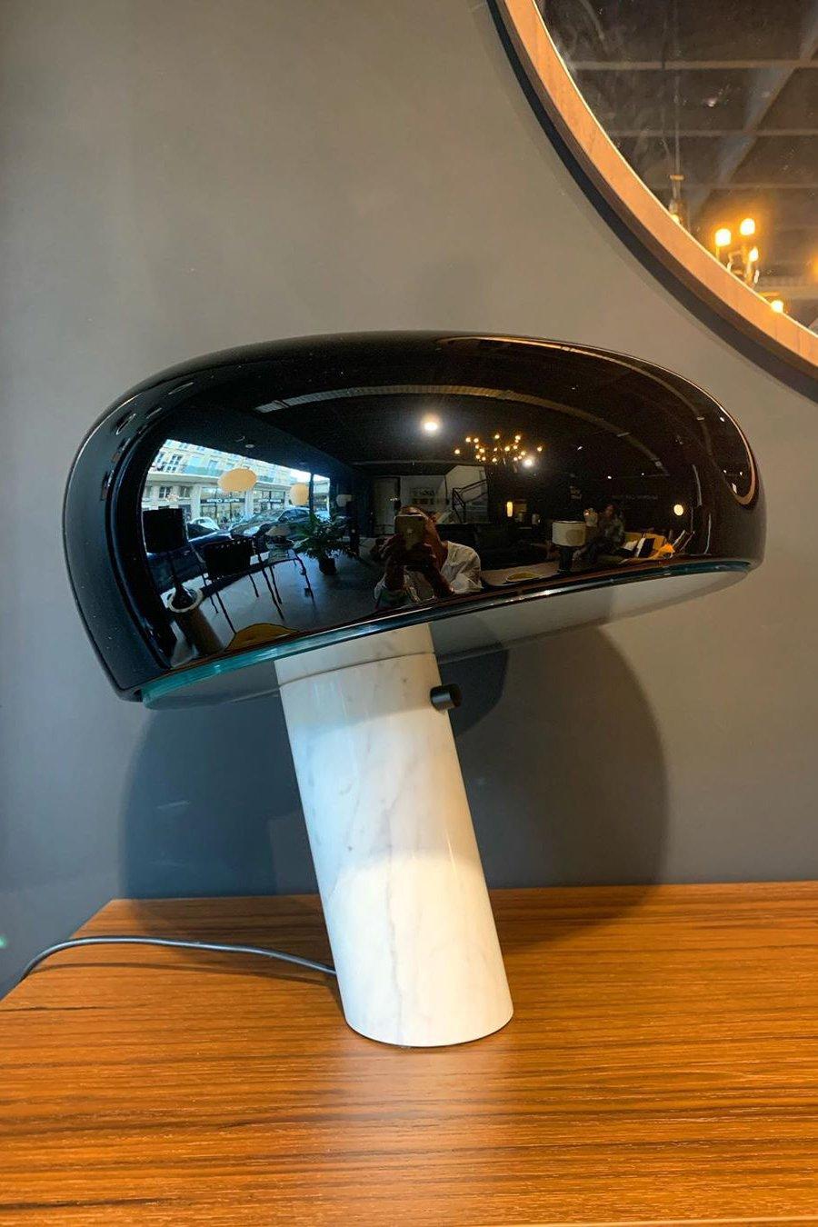 MarbleGlow Design Tischlampe | Marmor-Dekoration | LED-Licht | Elegante Beleuchtung für Zuhause