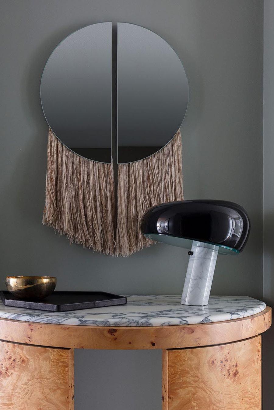 MarbleGlow Design Tischlampe | Marmor-Dekoration | LED-Licht | Elegante Beleuchtung für Zuhause