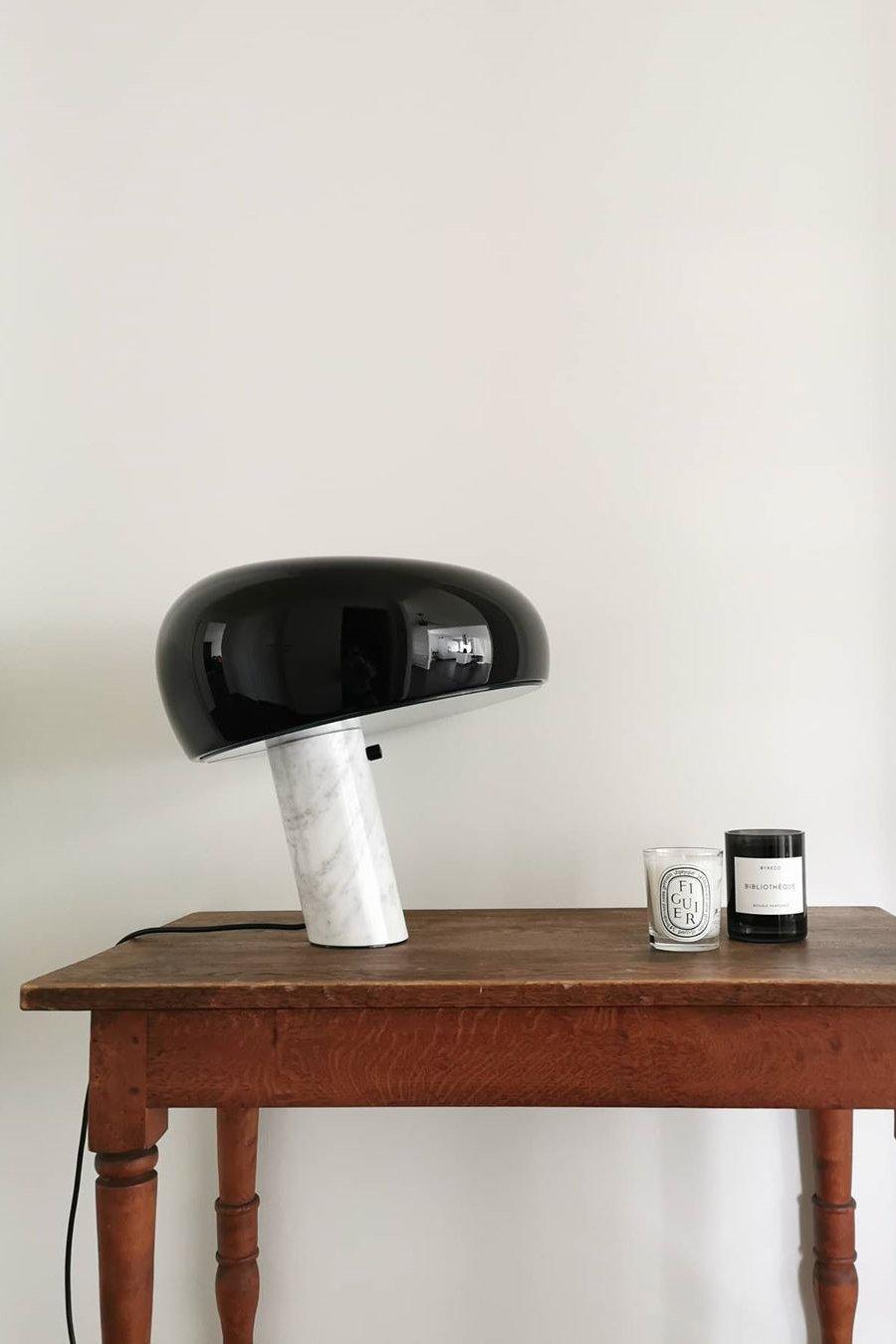 MarbleGlow Design Tischlampe | Marmor-Dekoration | LED-Licht | Elegante Beleuchtung für Zuhause