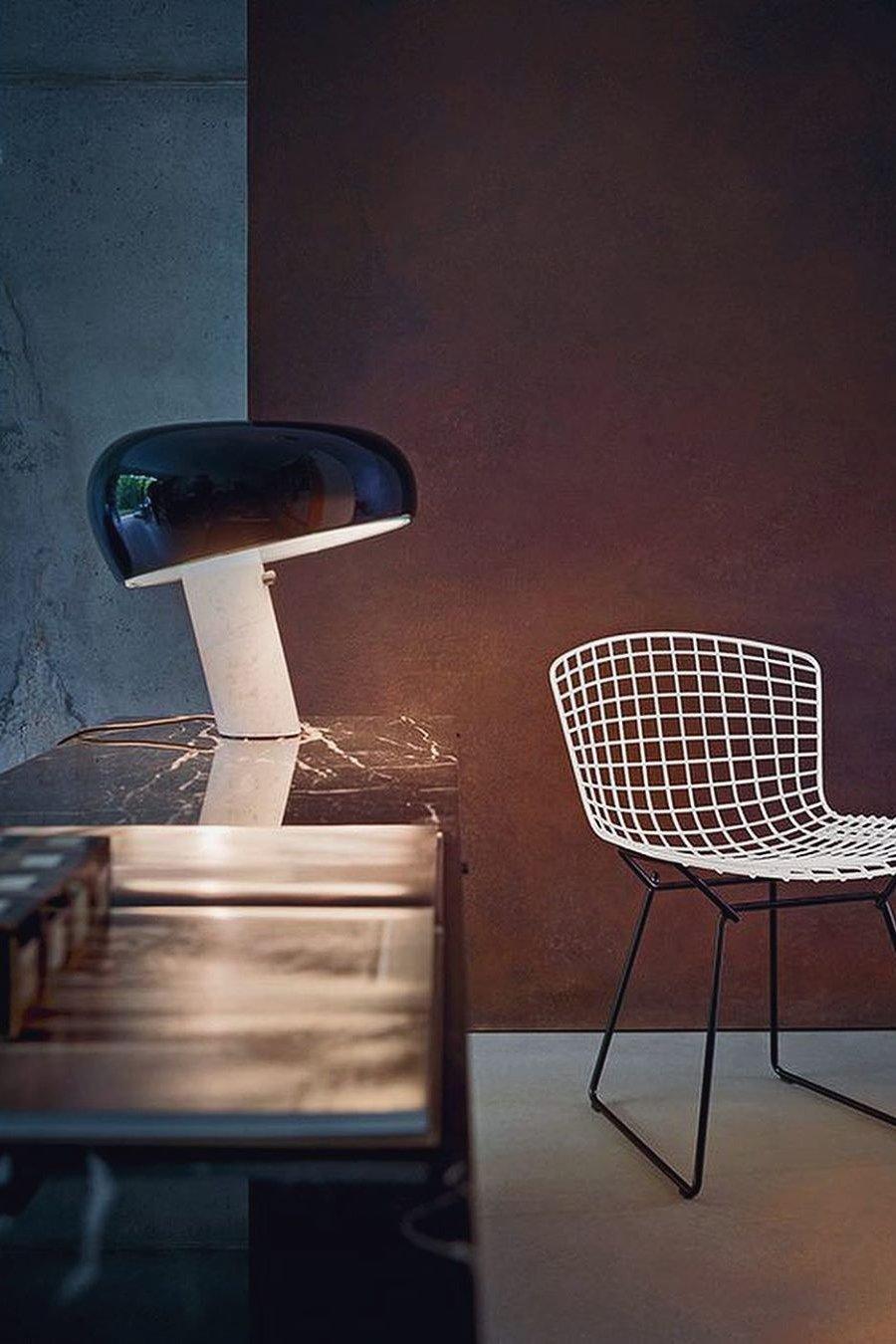 MarbleGlow Design Tischlampe | Marmor-Dekoration | LED-Licht | Elegante Beleuchtung für Zuhause