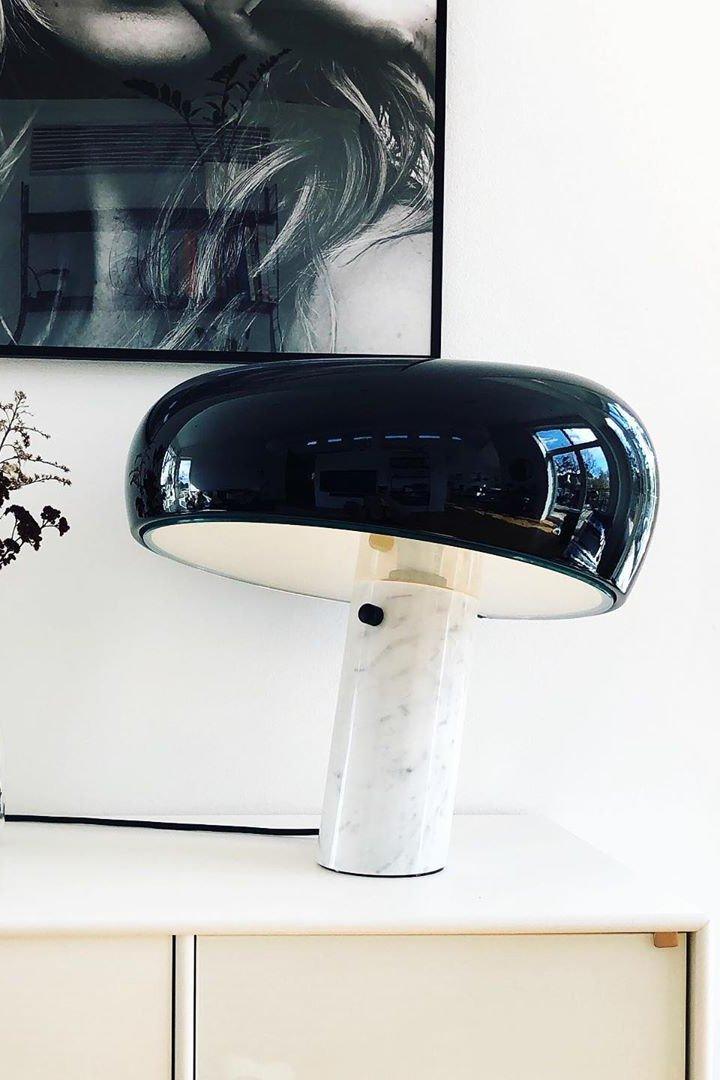 MarbleGlow Design Tischlampe | Marmor-Dekoration | LED-Licht | Elegante Beleuchtung für Zuhause