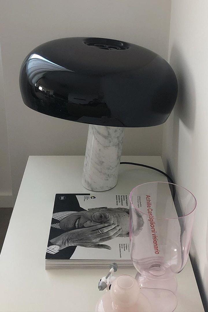 MarbleGlow Design Tischlampe | Marmor-Dekoration | LED-Licht | Elegante Beleuchtung für Zuhause