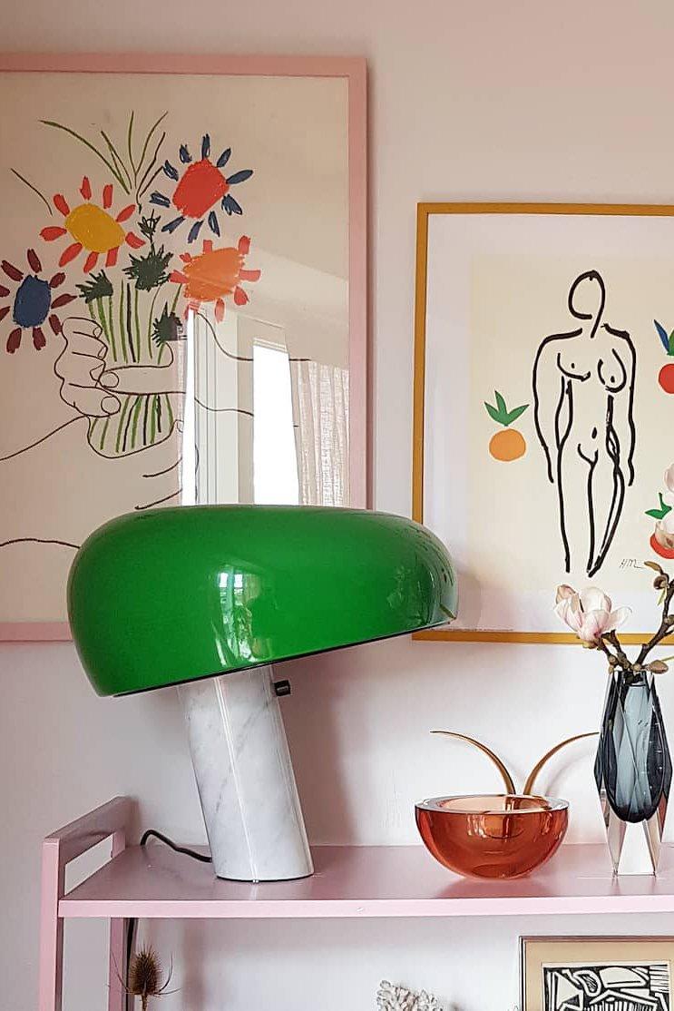 MarbleGlow Design Tischlampe | Marmor-Dekoration | LED-Licht | Elegante Beleuchtung für Zuhause