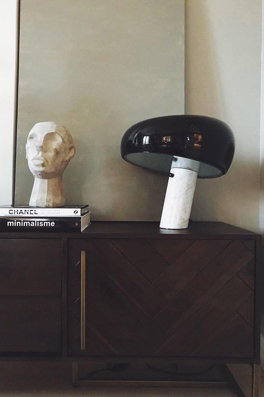 MarbleGlow Design Tischlampe | Marmor-Dekoration | LED-Licht | Elegante Beleuchtung für Zuhause