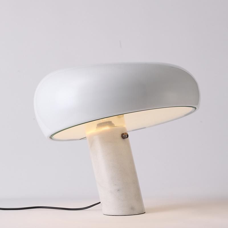 MarbleGlow Design Tischlampe | Marmor-Dekoration | LED-Licht | Elegante Beleuchtung für Zuhause