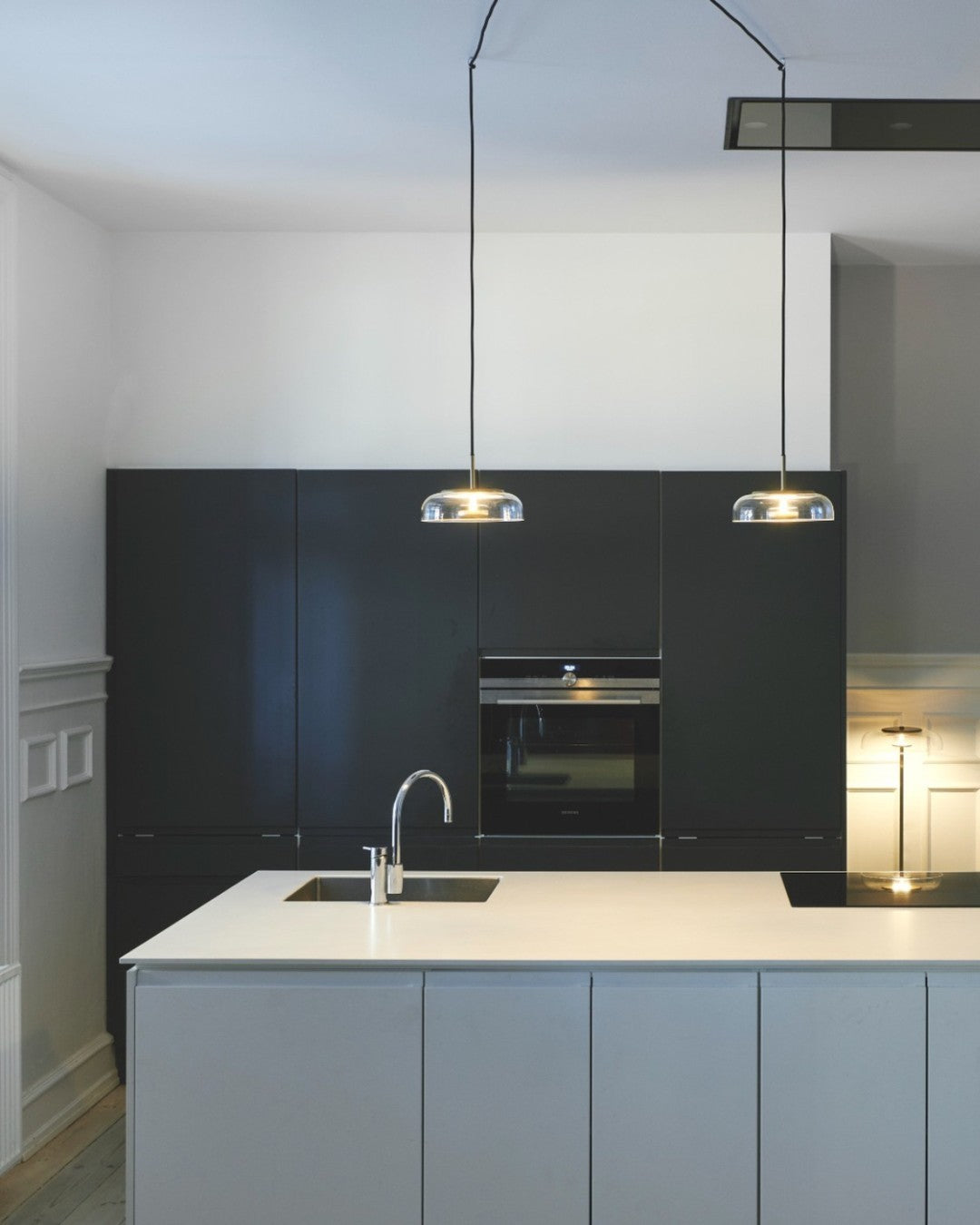 LunaVibe Messing Pendelleuchte | Moderne Hängelampe | Dimmbares Licht | Zeitloses Design