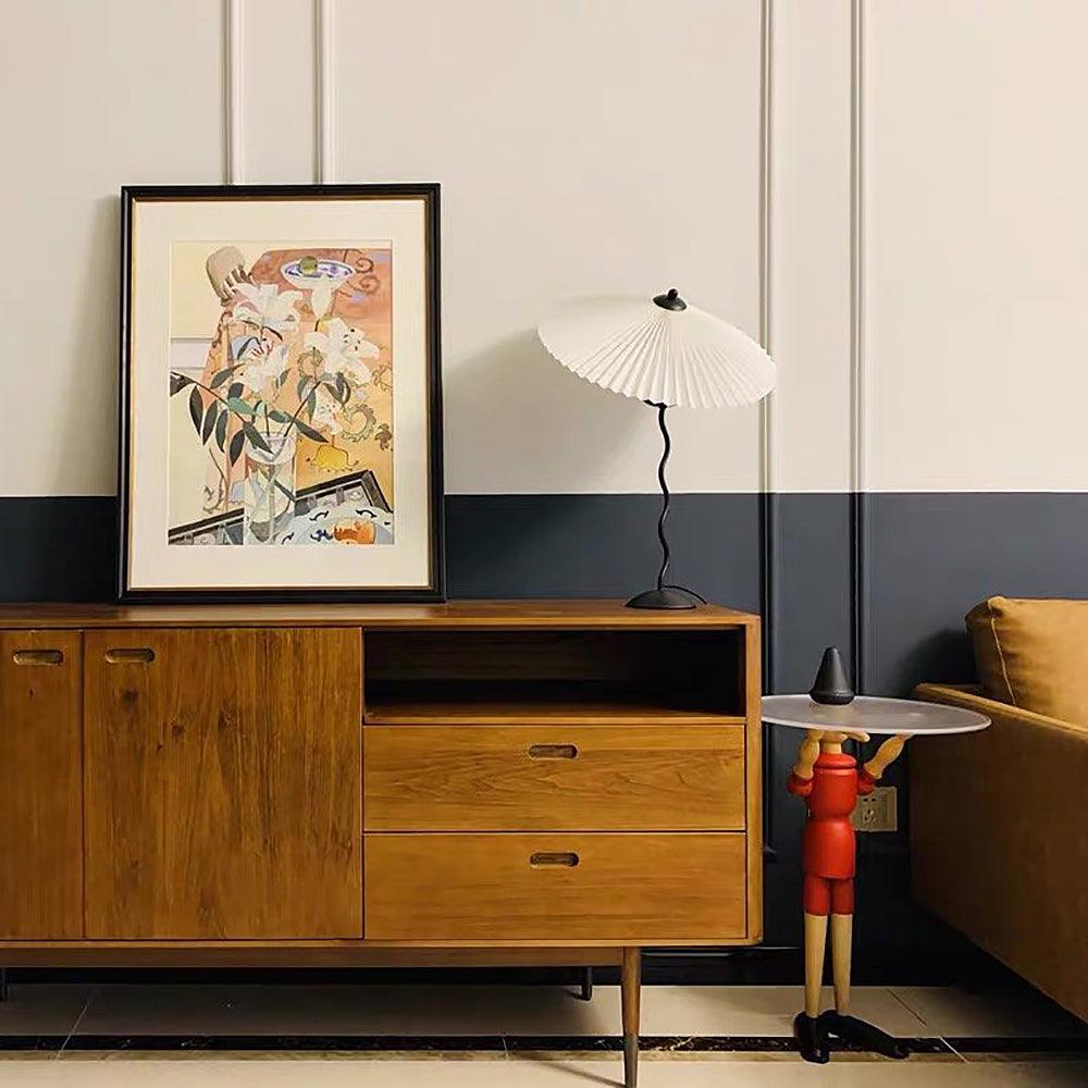 TwistAura Squiggle Tischlampe | Modernes Design | LED Beleuchtung | Stilvolle Wohnraum-Deko