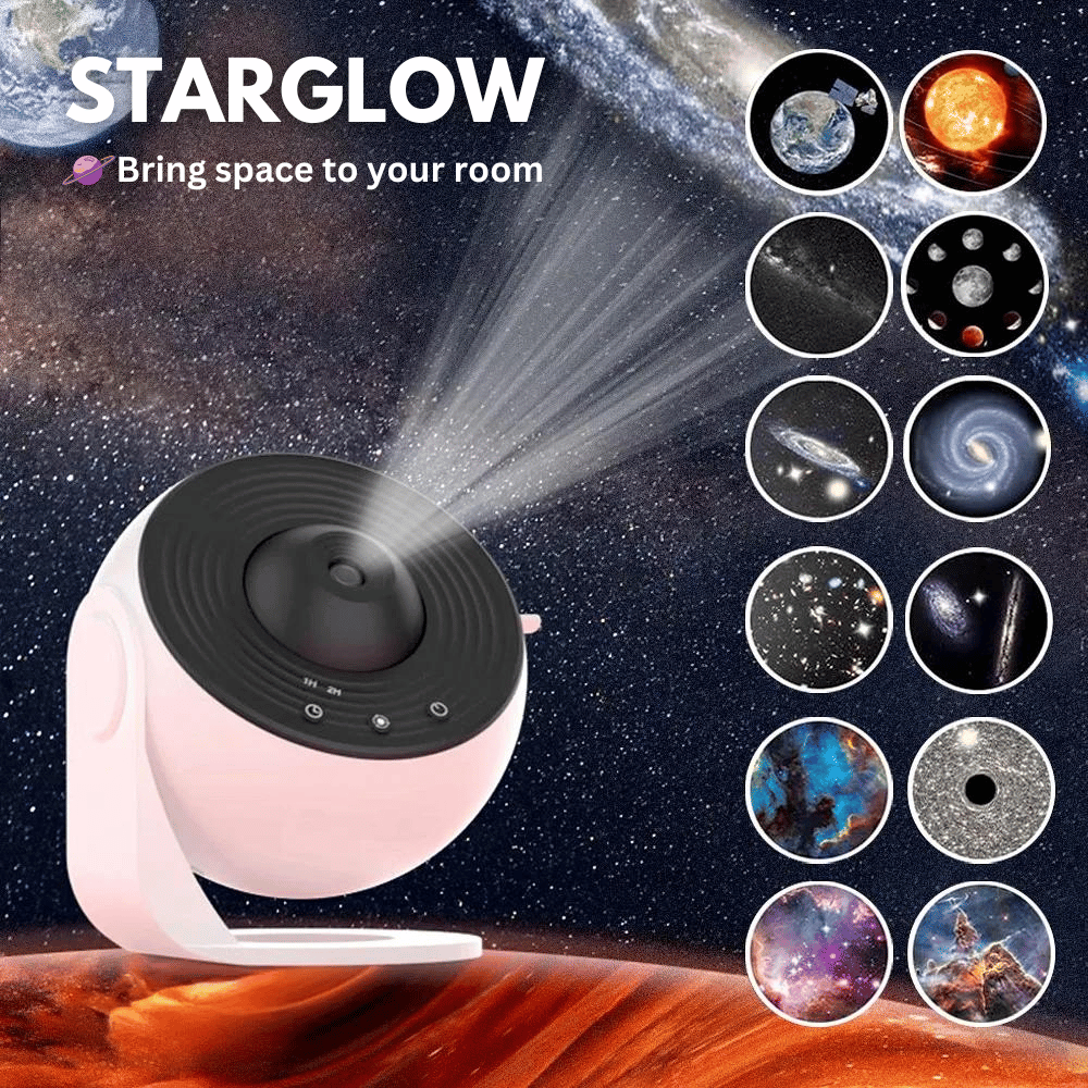 AstroSphere 360° LED Planetariumsprojektor | Entspannung | Stressabbau | Sternenhimmel für Zuhause