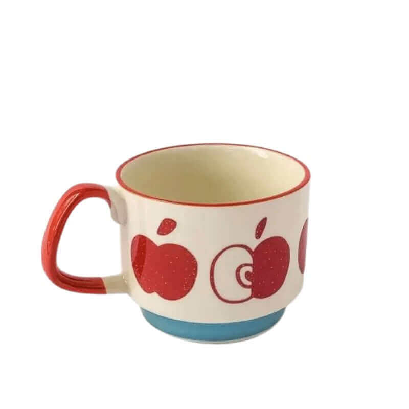 CeramiRetro Cerami Kaffeetassen – Vintage-Design | Hochwertige Keramik | 8 elegante Muster | Stilvolle Geschenkidee