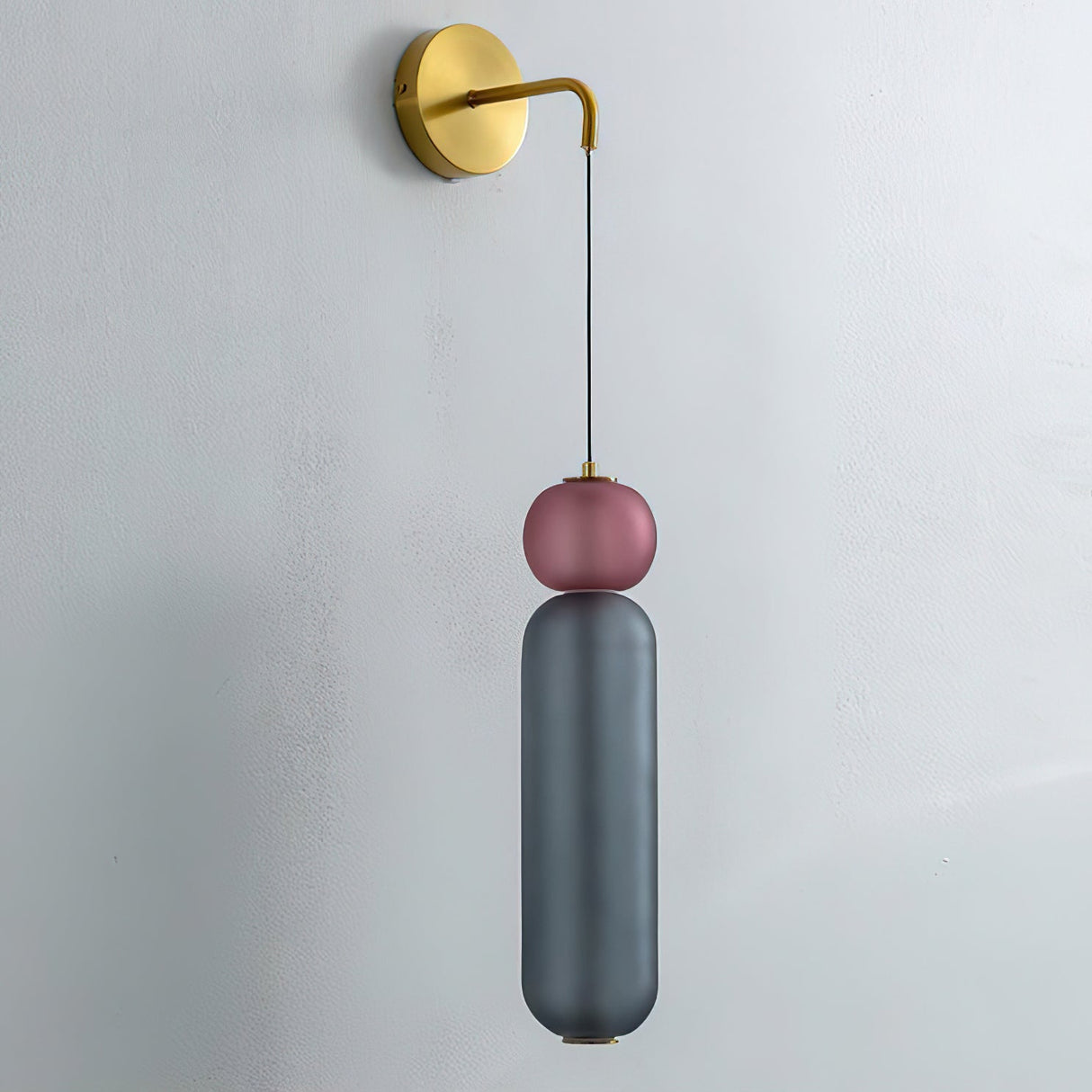 Glintor LED Wandleuchter Wandlampe | Modernes Design | Warmweißes Licht | Dekorative Beleuchtung für Zuhause