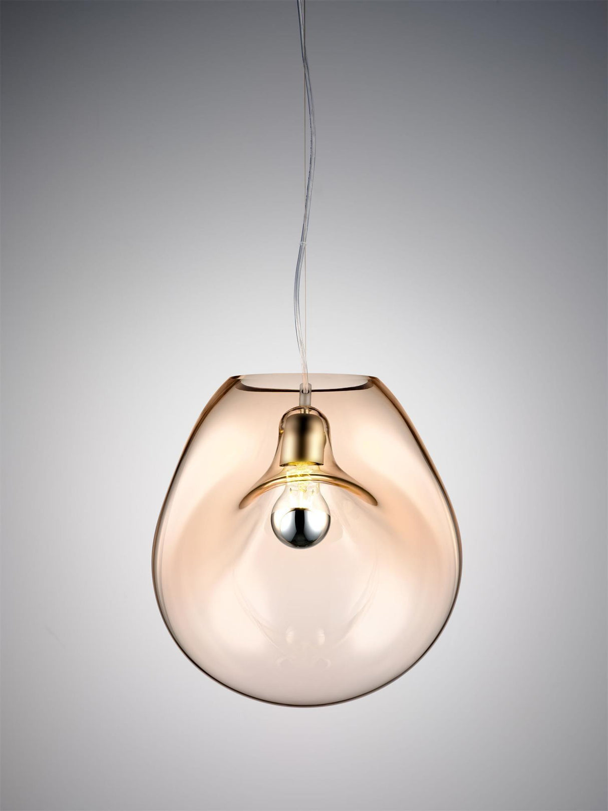 Glasara Hängende LED Pendelleuchte | Tropfenform | Dimmbar | Elegante Beleuchtung | Designlampe für Zuhause