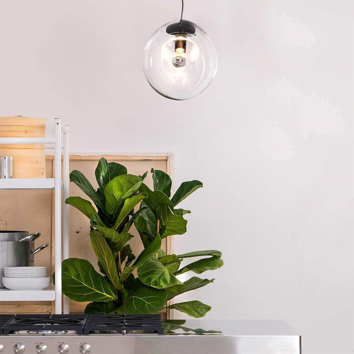 Glasara Hängende LED Pendelleuchte | Tropfenform | Dimmbar | Elegante Beleuchtung | Designlampe für Zuhause