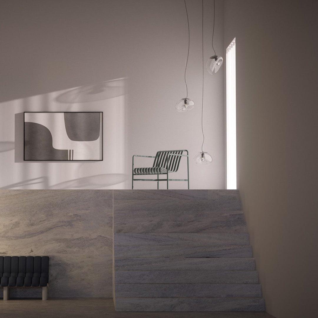 Glasara Hängende LED Pendelleuchte | Tropfenform | Dimmbar | Elegante Beleuchtung | Designlampe für Zuhause