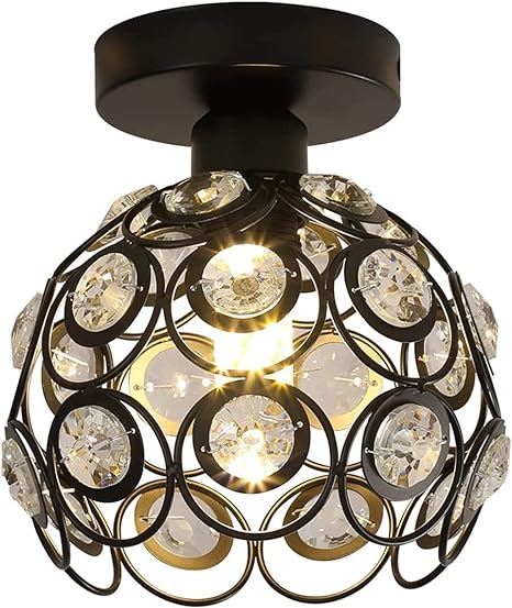 OrnaLux Goldene Luxus Ball Deckenleuchte | Exklusive LED-Beleuchtung | Modern | Elegante Flurbeleuchtung
