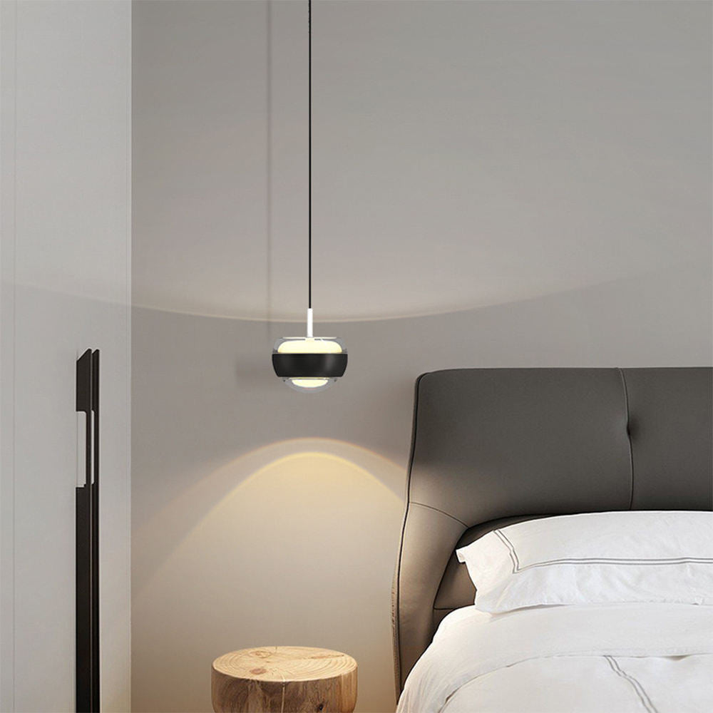 NovaHalo Halbkreis LED Pendelleuchte | Modernes Design | Dimmbar | Elegante Beleuchtung für Esszimmer & Wohnzimmer
