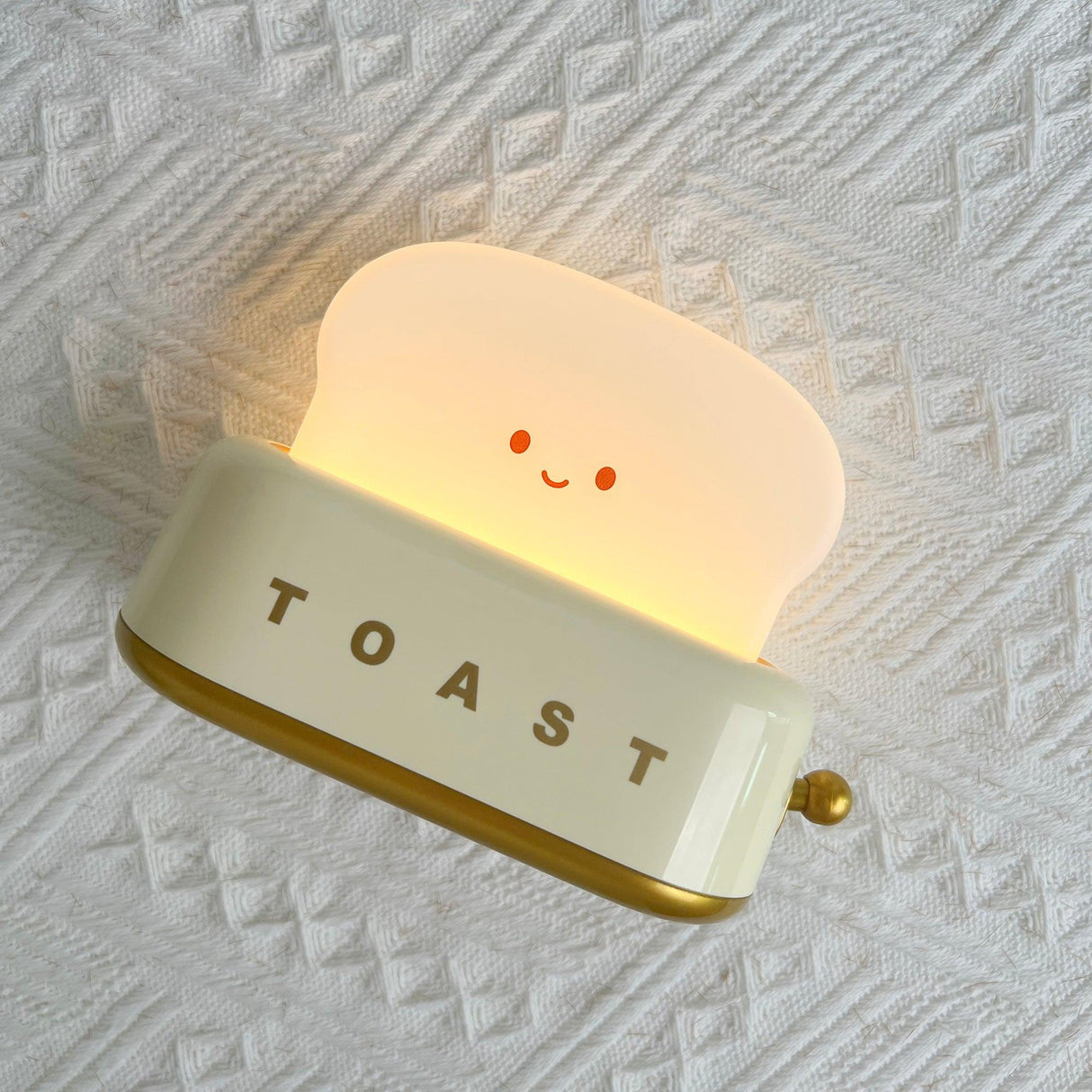 ToastaLux Toaster Design LED Tischlampe | Kabellos | Eingebaute Batterie | Perfekte Deko