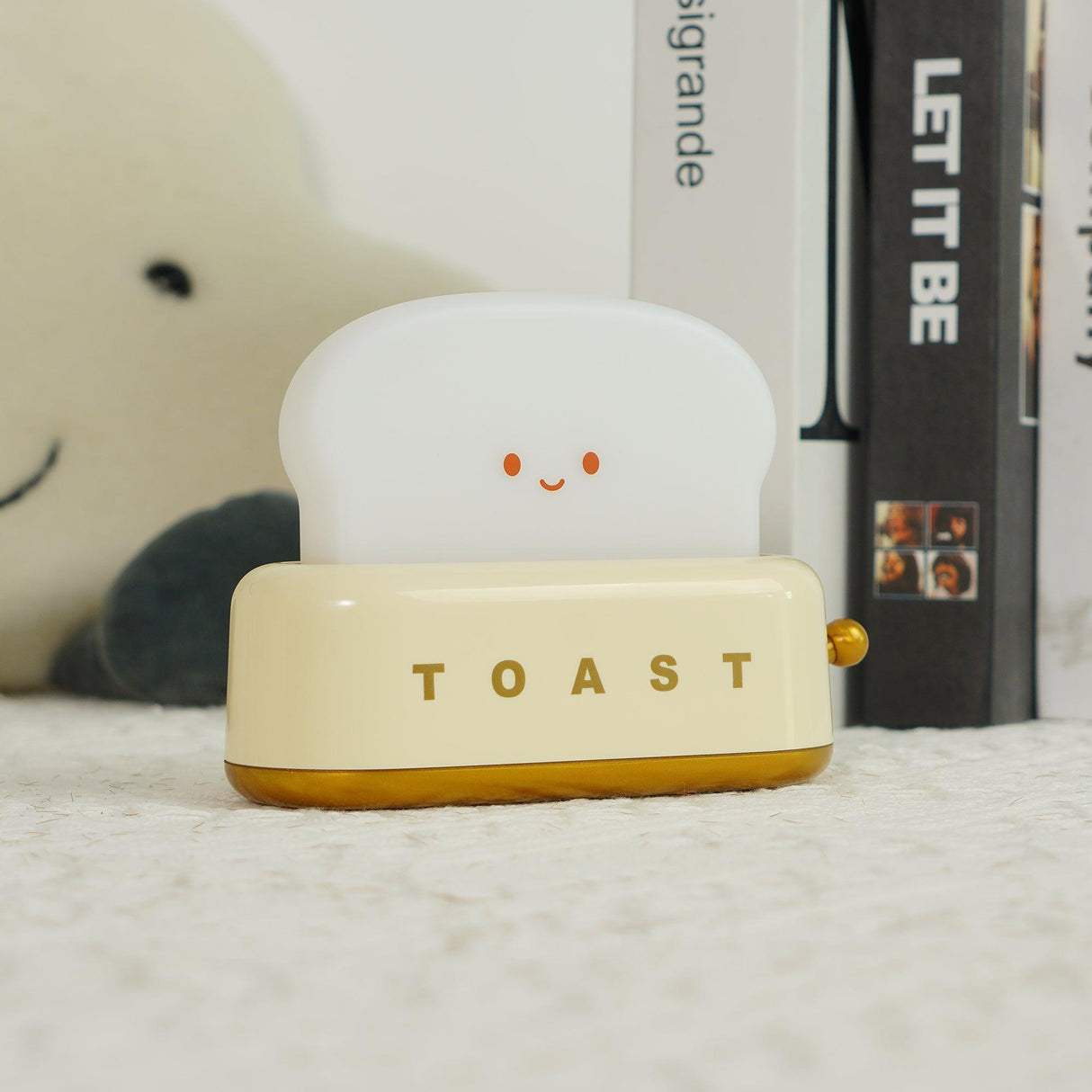 ToastaLux Toaster Design LED Tischlampe | Kabellos | Eingebaute Batterie | Perfekte Deko
