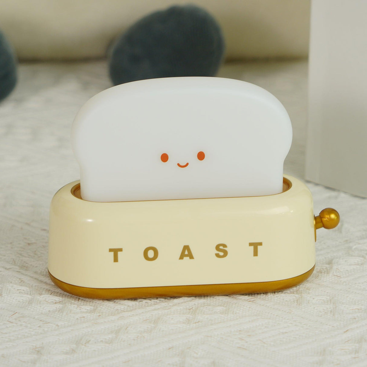 ToastaLux Toaster Design LED Tischlampe | Kabellos | Eingebaute Batterie | Perfekte Deko