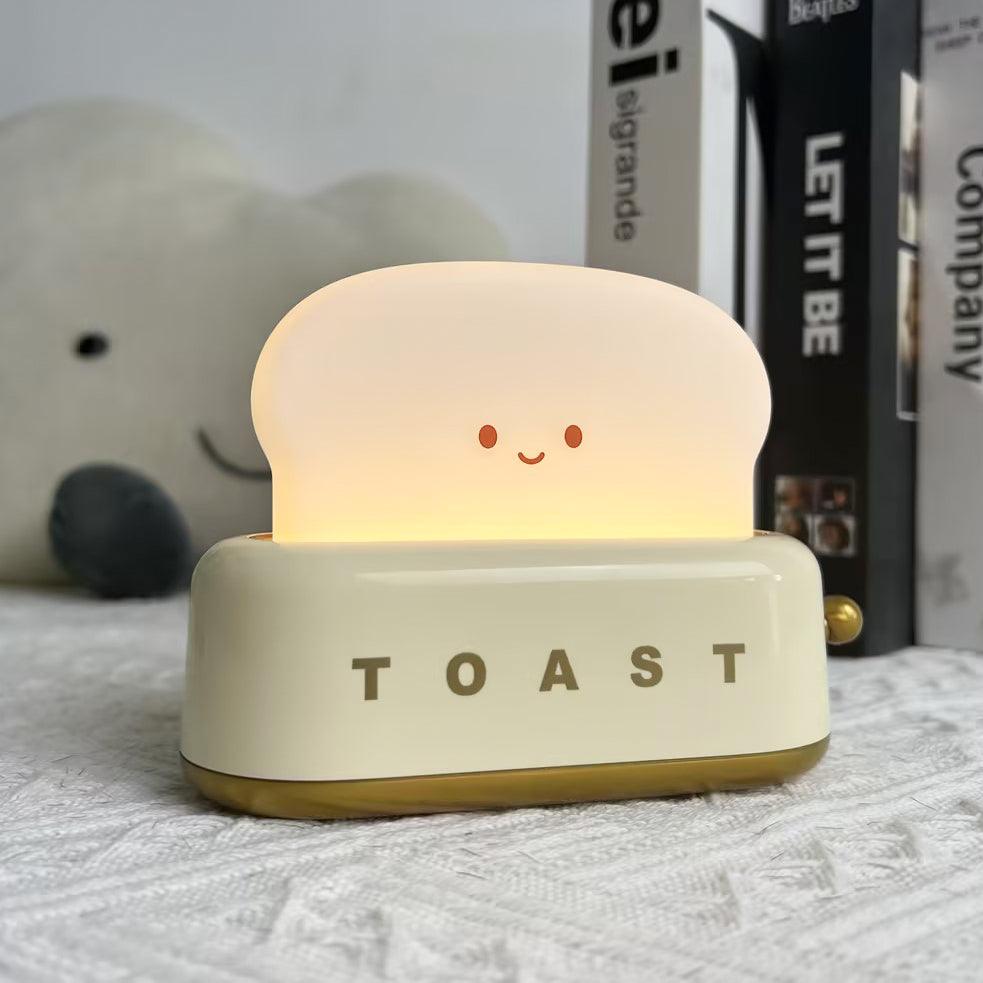 ToastaLux Toaster Design LED Tischlampe | Kabellos | Eingebaute Batterie | Perfekte Deko