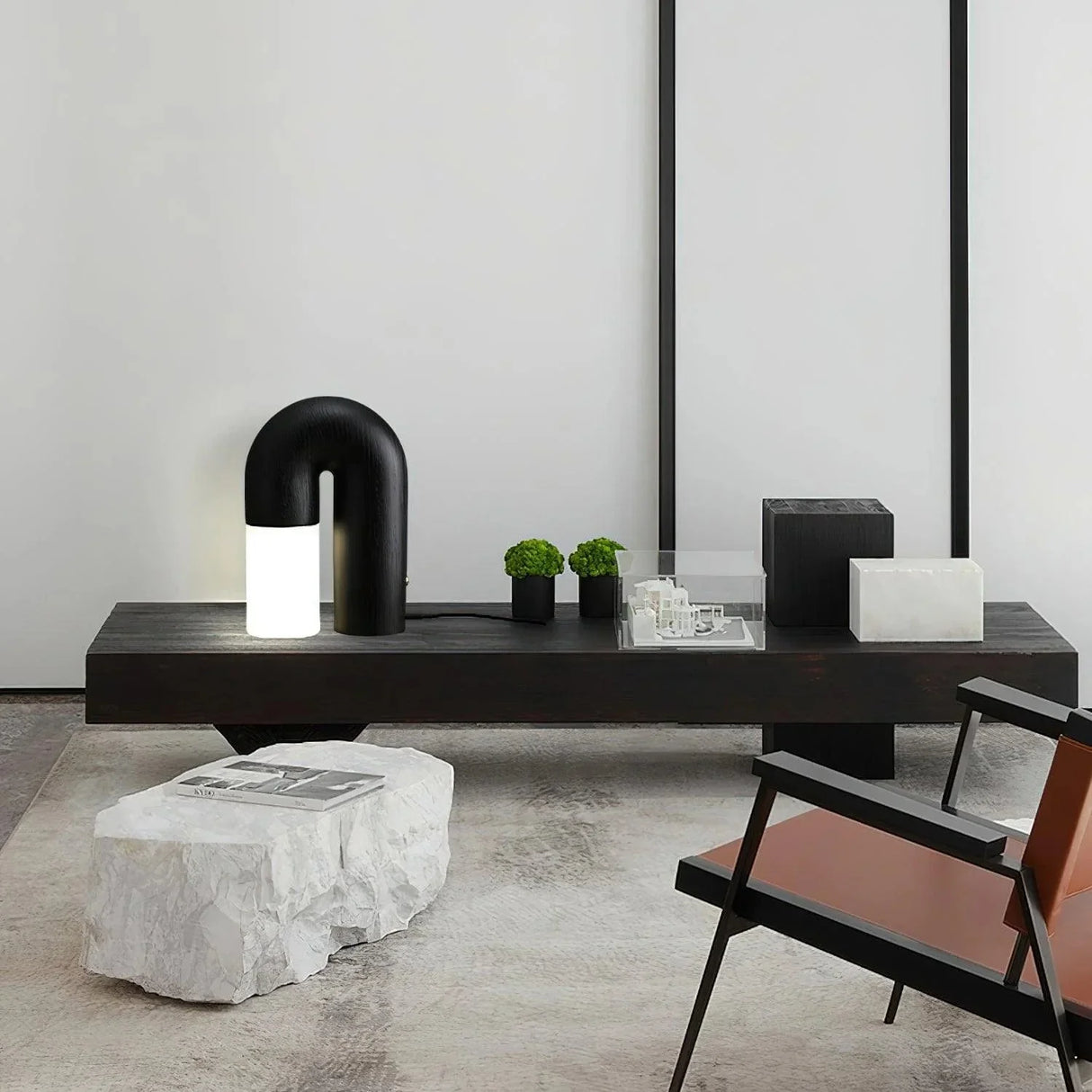 EonLume Natürliches LED Holzlicht | Minimalistisches Design | Modernes Ambiente & Stilvolle Dekoration