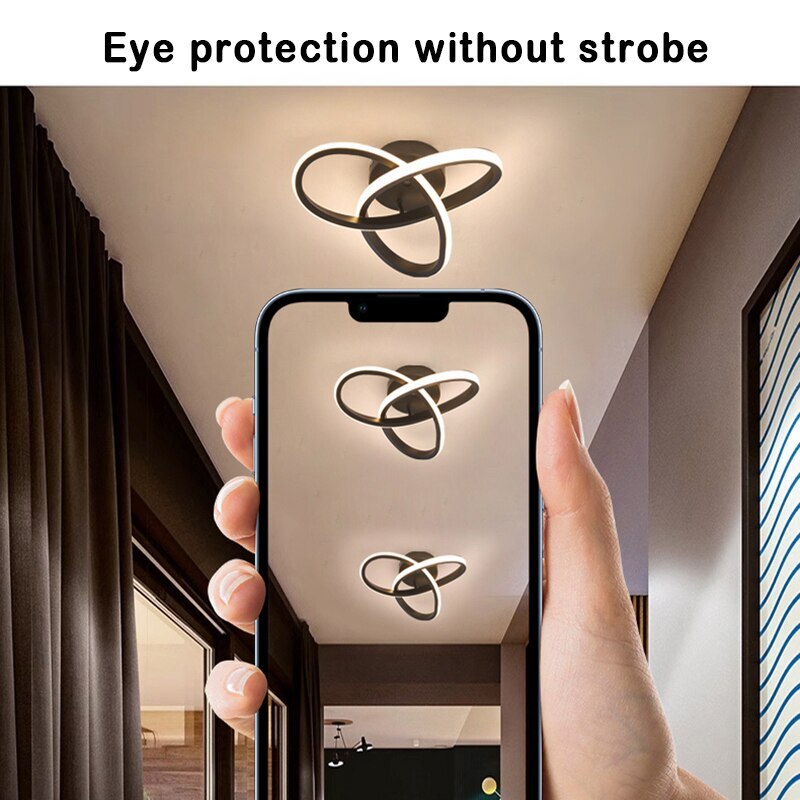 SmartGlow LED Deckenleuchte | Modernes Design | Dimmbar | Energieeffizient | Perfekt für Wohnzimmer & Büro