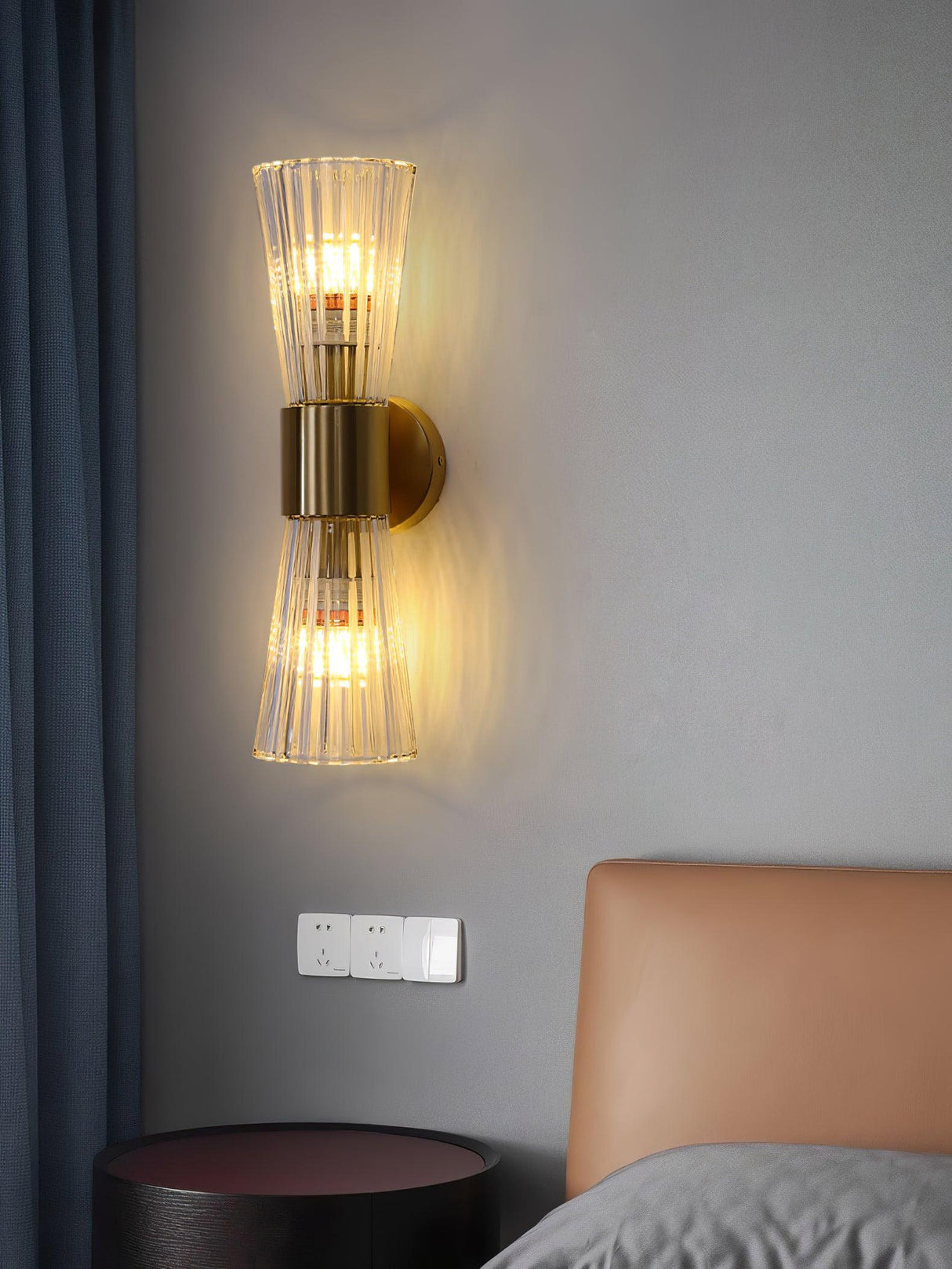 Aureon Gold Wandleuchte | Modernes Design | Elegante LED Wandlampe | Dekorative Beleuchtung