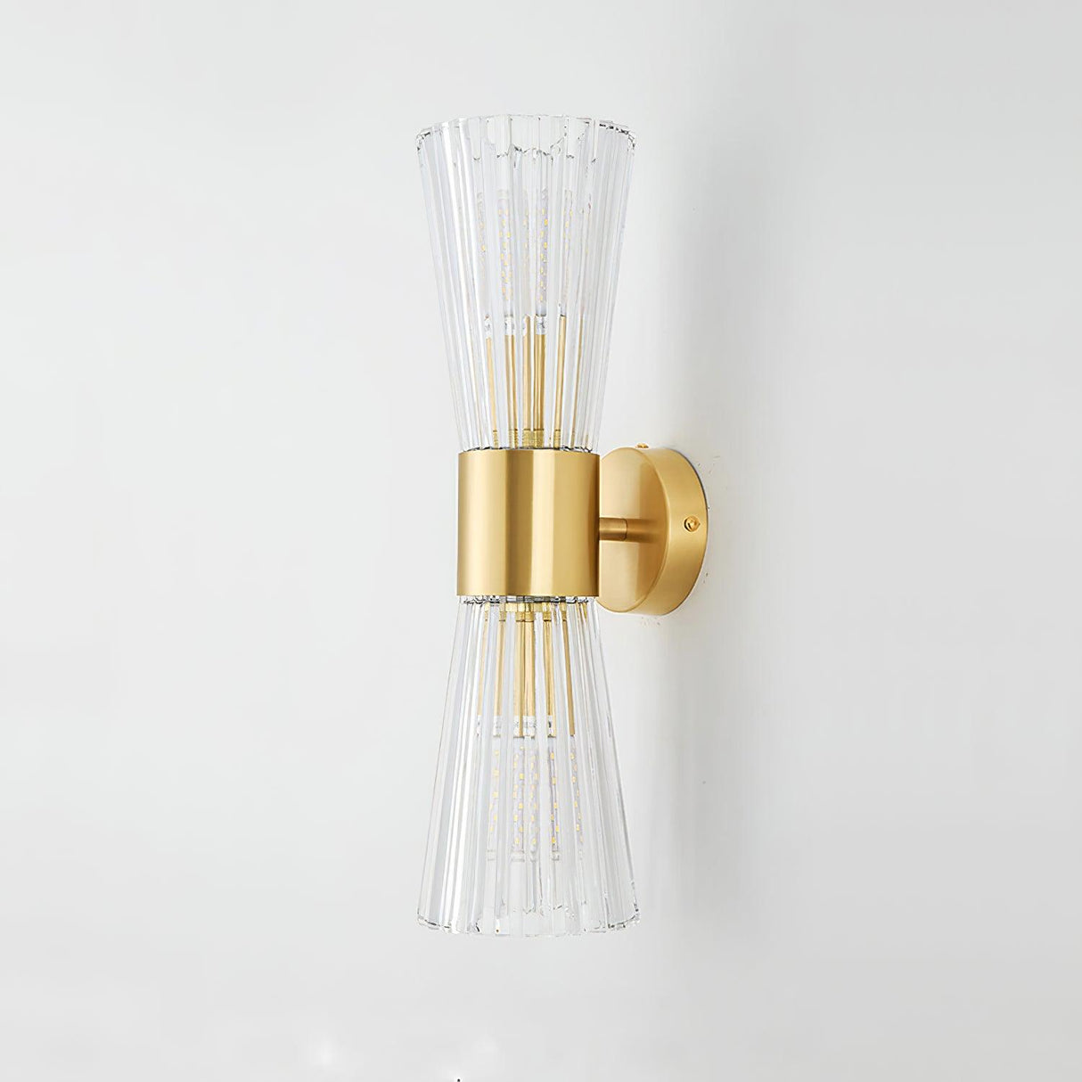 Aureon Gold Wandleuchte | Modernes Design | Elegante LED Wandlampe | Dekorative Beleuchtung
