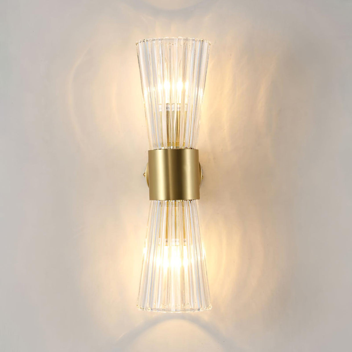 Aureon Gold Wandleuchte | Modernes Design | Elegante LED Wandlampe | Dekorative Beleuchtung