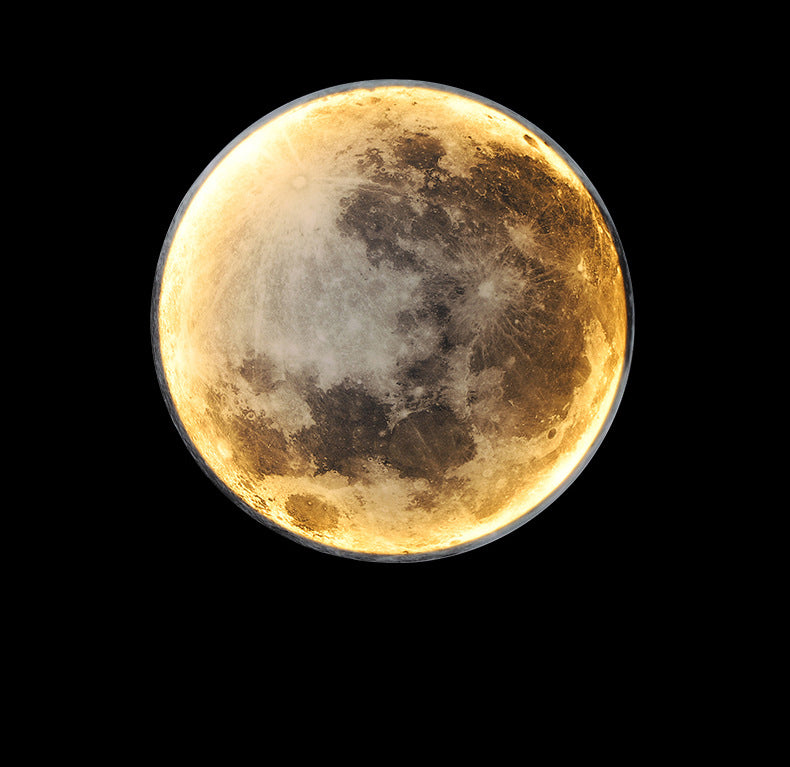 CosmiNova LED Wandleuchte | Kreative Planet-Design Lampe | Warmes & Verstellbares Licht | Moderne Dekoration