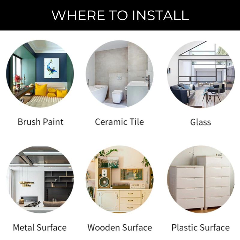 TileStyle Selbstklebende Fliesenaufkleber im Fischgrät-Muster | Moderne Wandgestaltung | Einfach anzubringen & langlebig