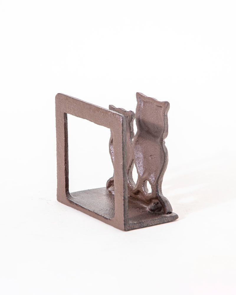 Owlinor Vintage Gusseisen Serviettenhalter | Eulen-Design | Robustes Metall | Dekorative Aufbewahrung für Servietten