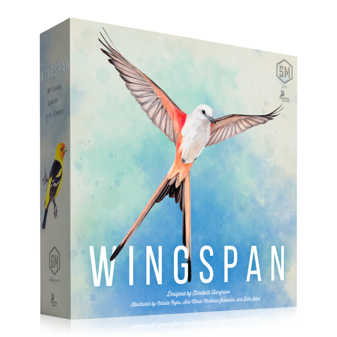 FeatherFlight Wingspan Brettspiel | Strategie & Natur | Familienspiel für Entdecker