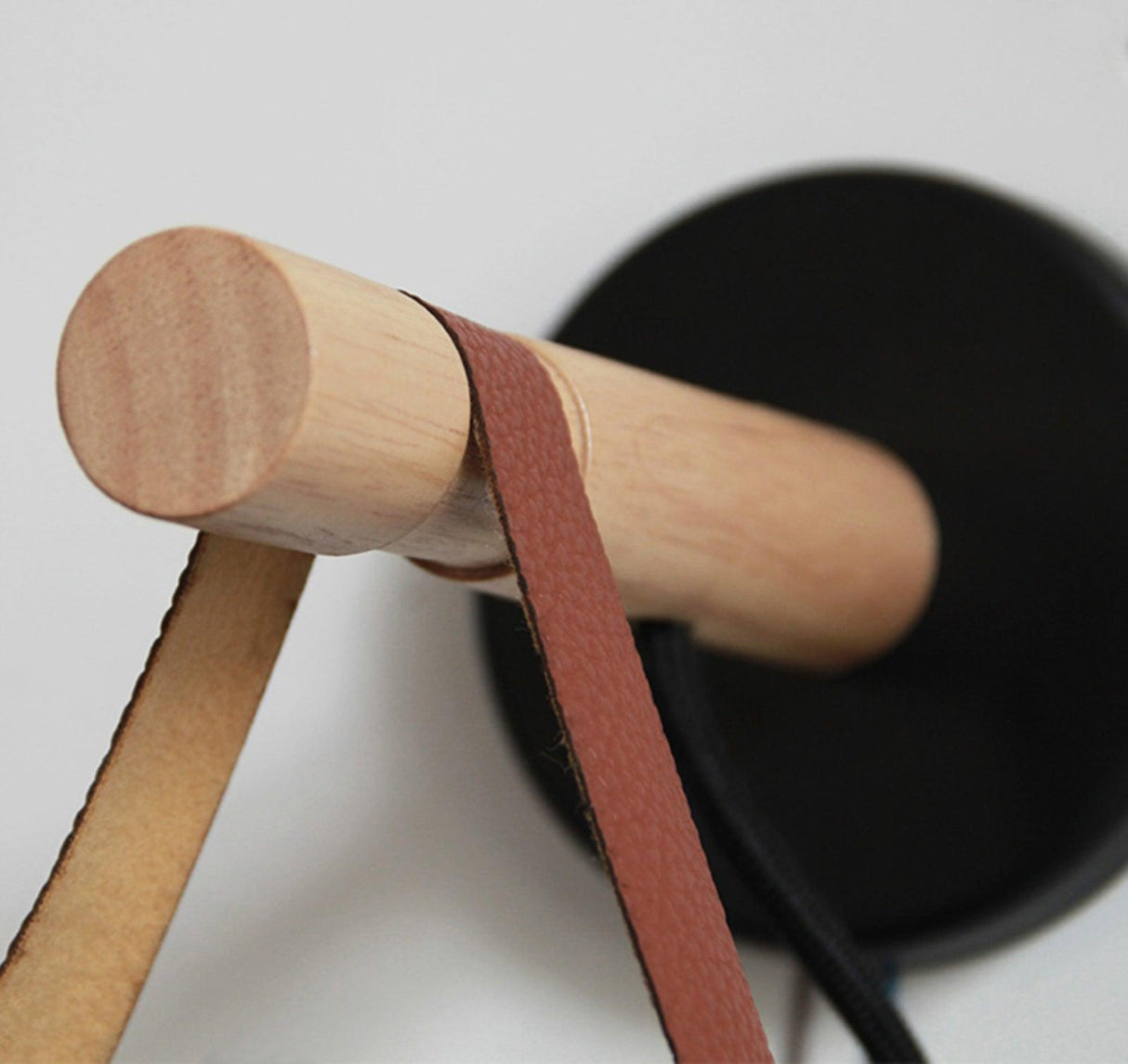 WoodlyGlow Konische Wandleuchte aus Holz | Modernes Design | Umweltfreundlich | Deko für Zuhause