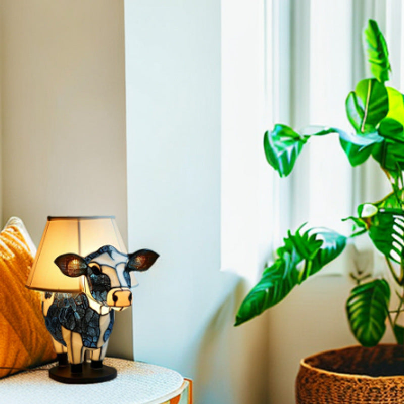 BullLuxe LED Tischlampe | Stimmungsvolle Bullhead-Dekoration für Zuhause