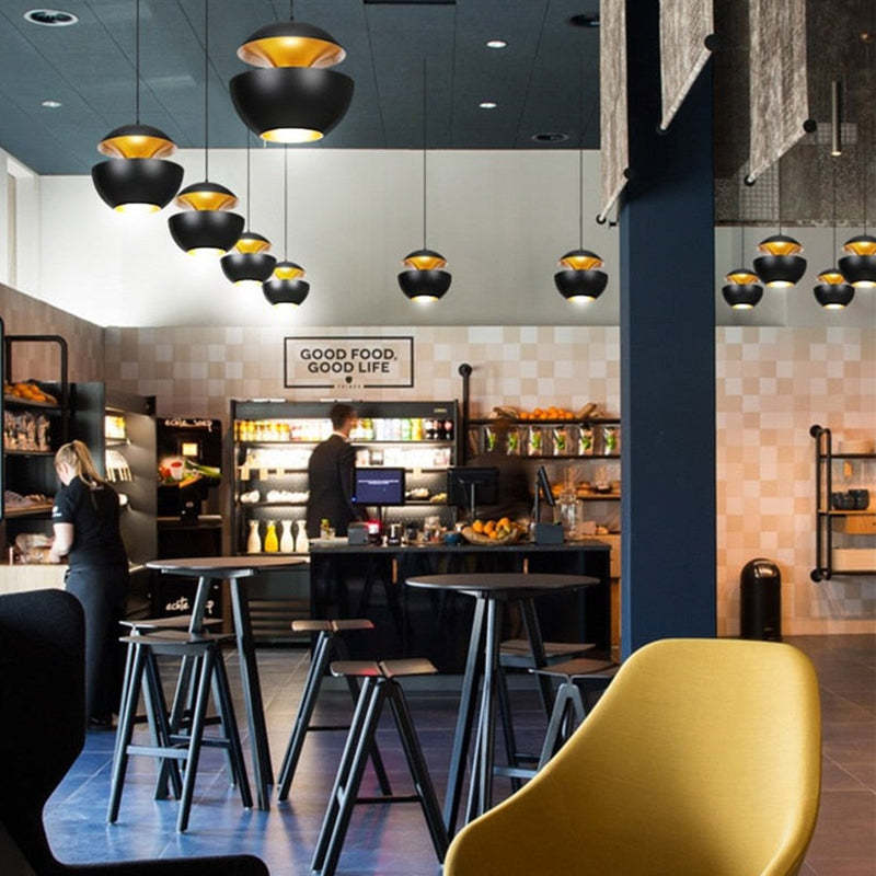 NazifaGlow LED Hängeleuchte | Modernes Design | Minimalistische Pendellampe für Zuhause & Büro