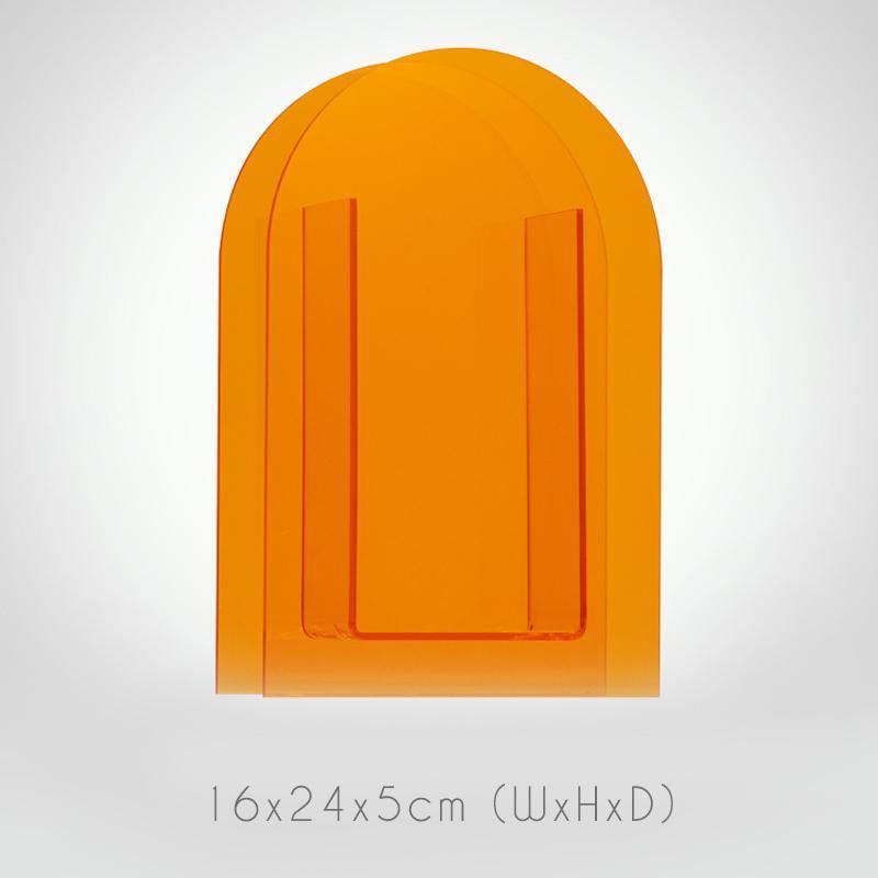 VividVase Bunte Acrylvase mit Geometrischem Design | Stilvolle Blumenvase | Modern & Zeitlos