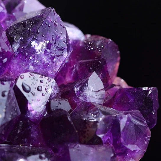 AetherStone Amethyst Edelstein | Natürlicher Kristall | Positive Energie | Perfekte Deko
