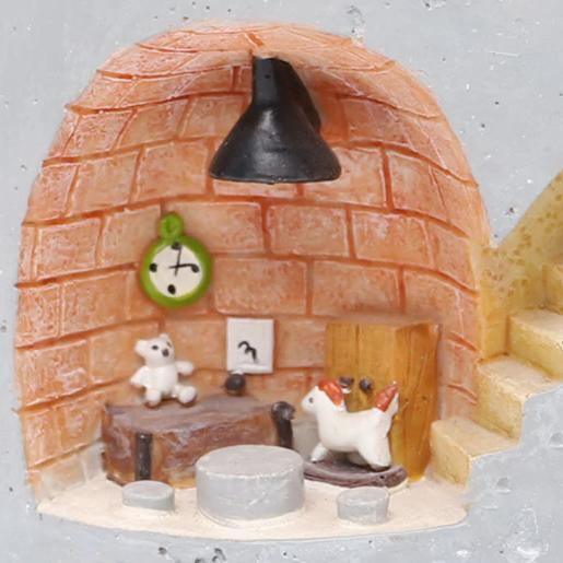 CritterHome Tierischer Blumentopf | Dekorativer Pflanztopf für Zuhause | Stil: Igel oder Hase